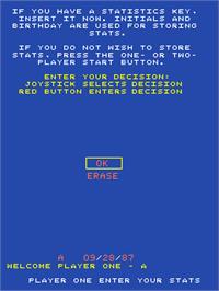 Select Screen for Up Your Alley.