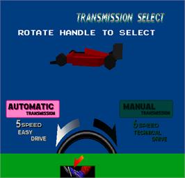 Select Screen for Winning Run Suzuka Grand Prix.