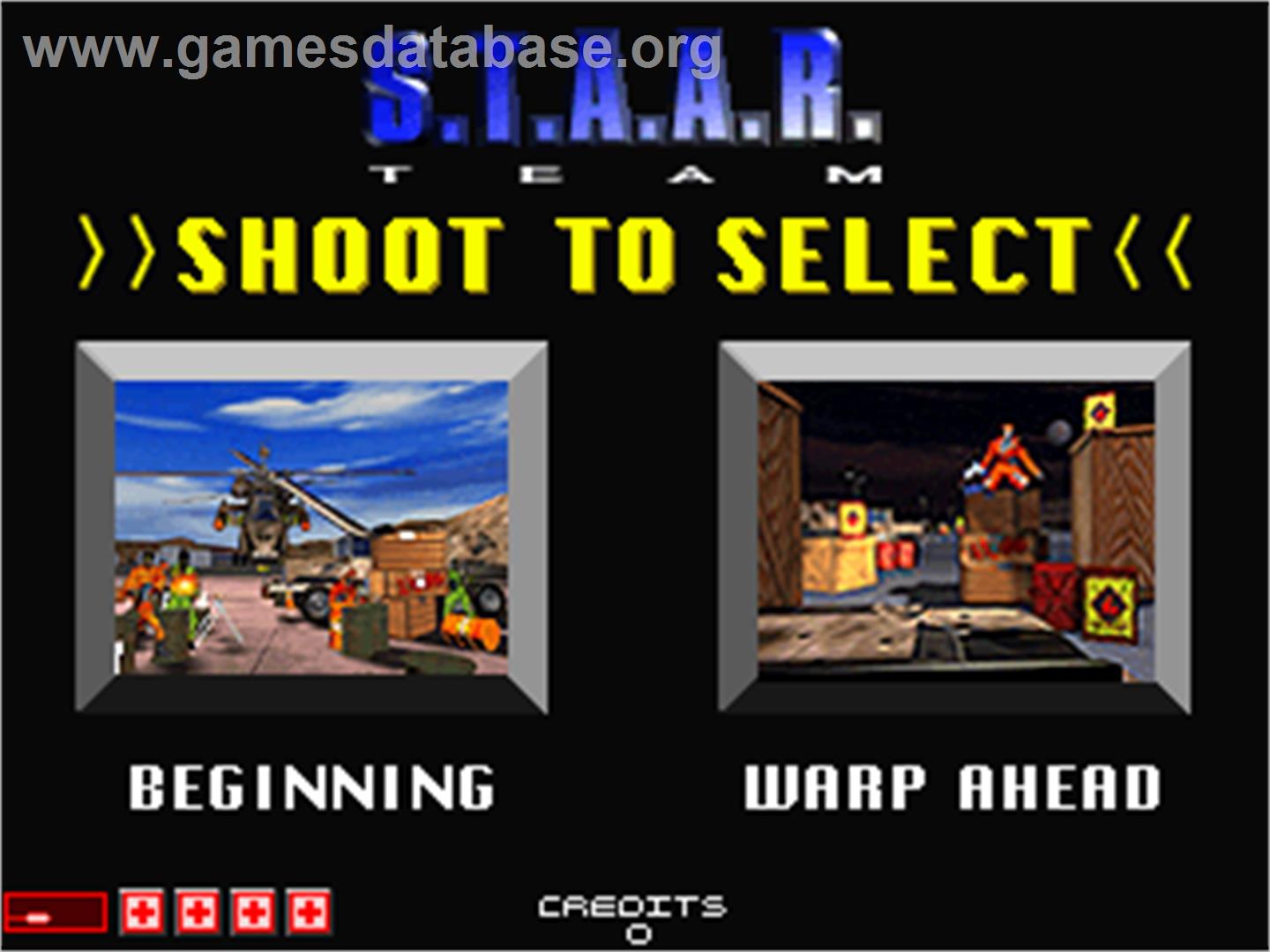Area 51 - Arcade - Artwork - Select Screen