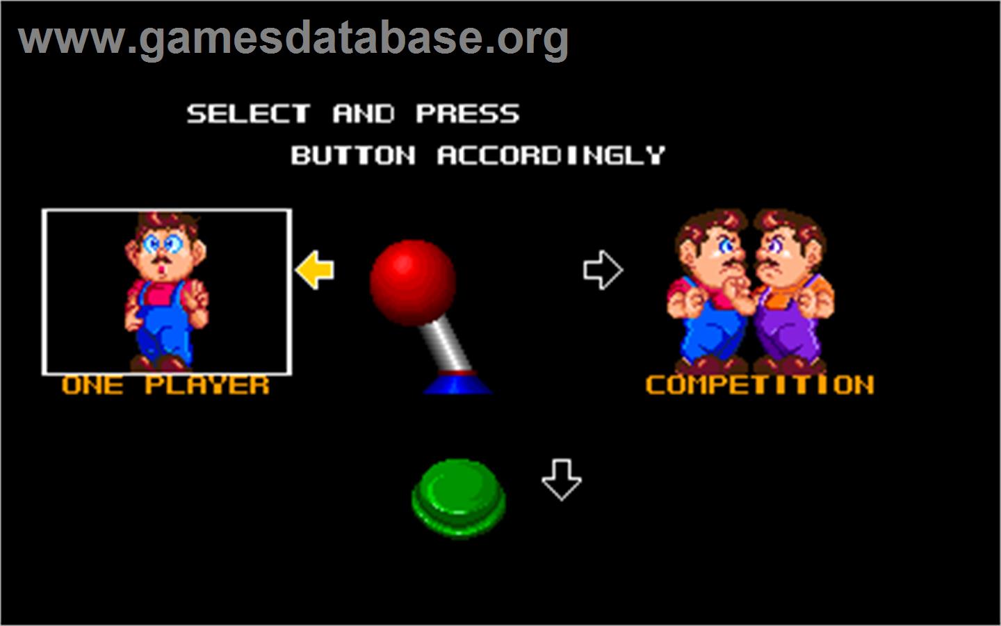 Balloon Brothers - Arcade - Artwork - Select Screen