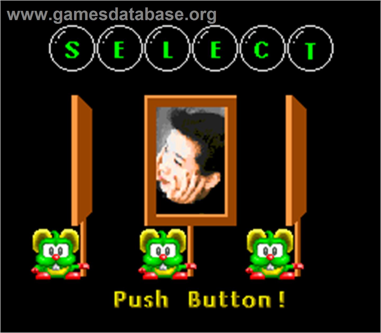 Bubble Pong Pong - Arcade - Artwork - Select Screen