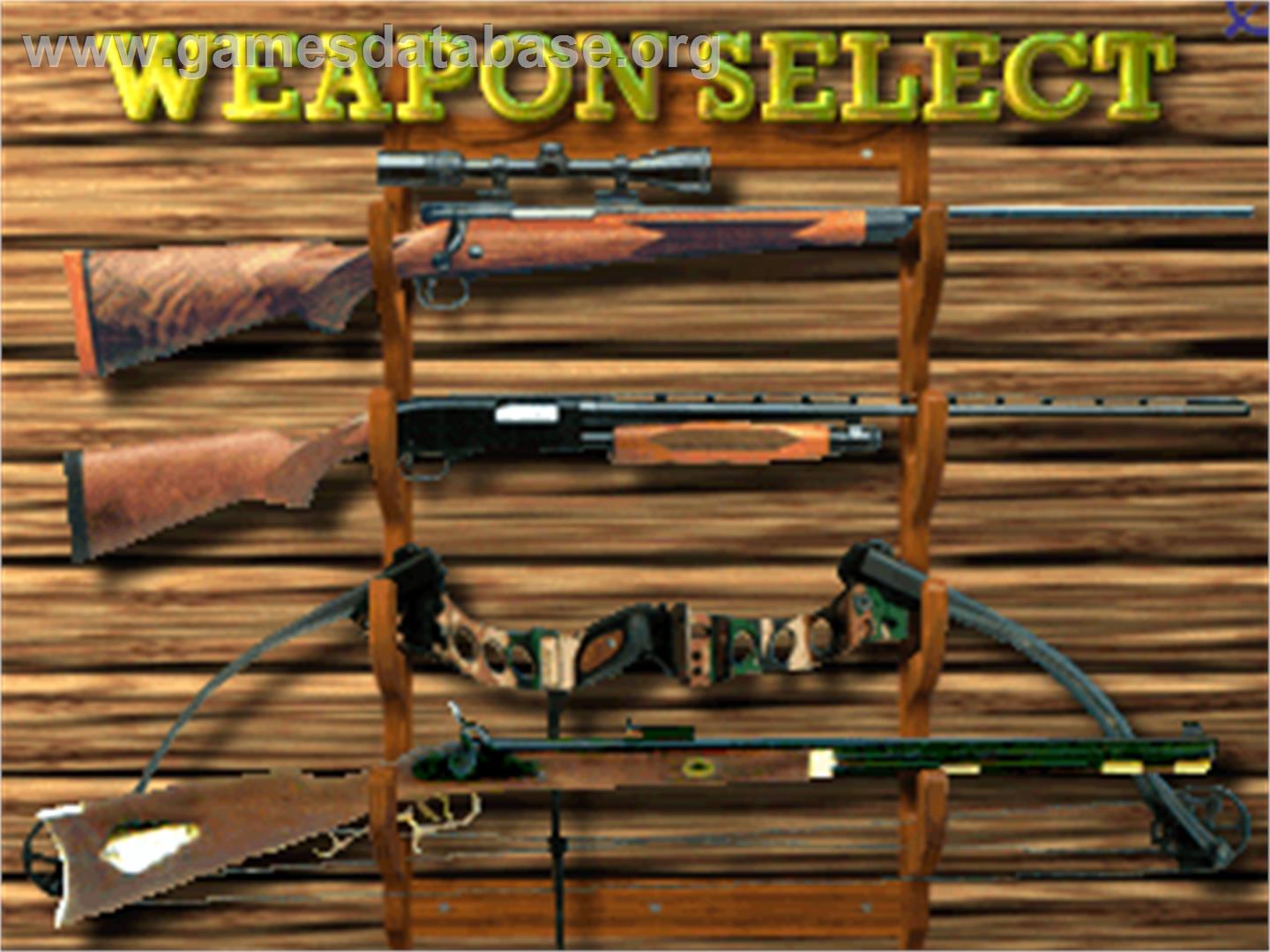 Deer Hunting USA V4.2 - Arcade - Artwork - Select Screen