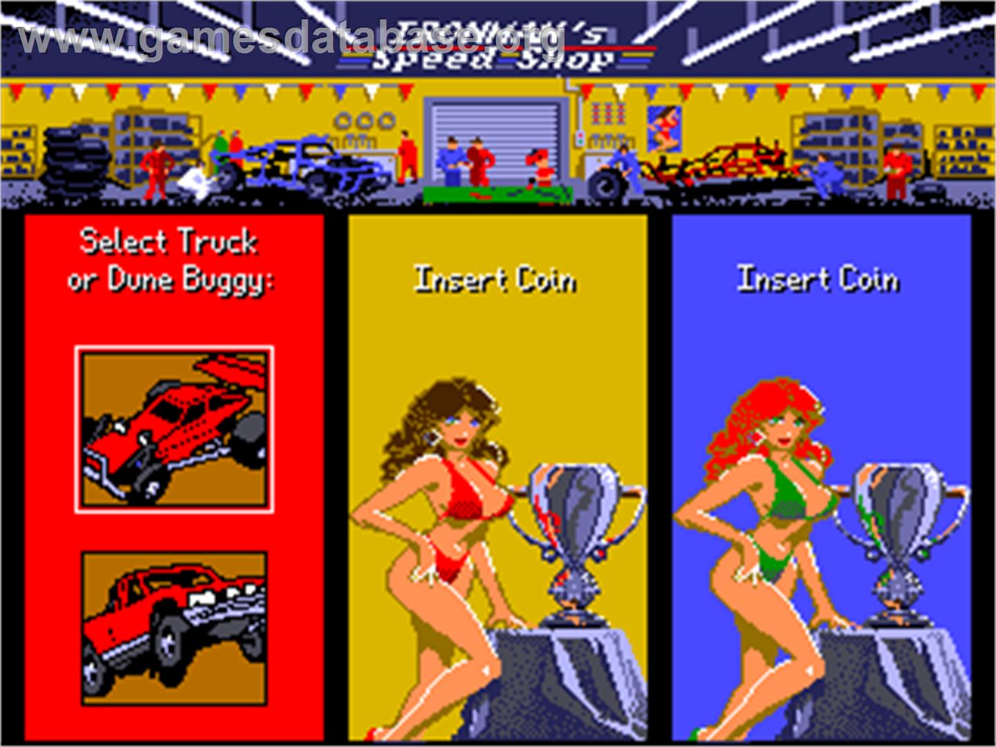 Ironman Ivan Stewart's Super Off-Road Track-Pak - Arcade - Artwork - Select Screen
