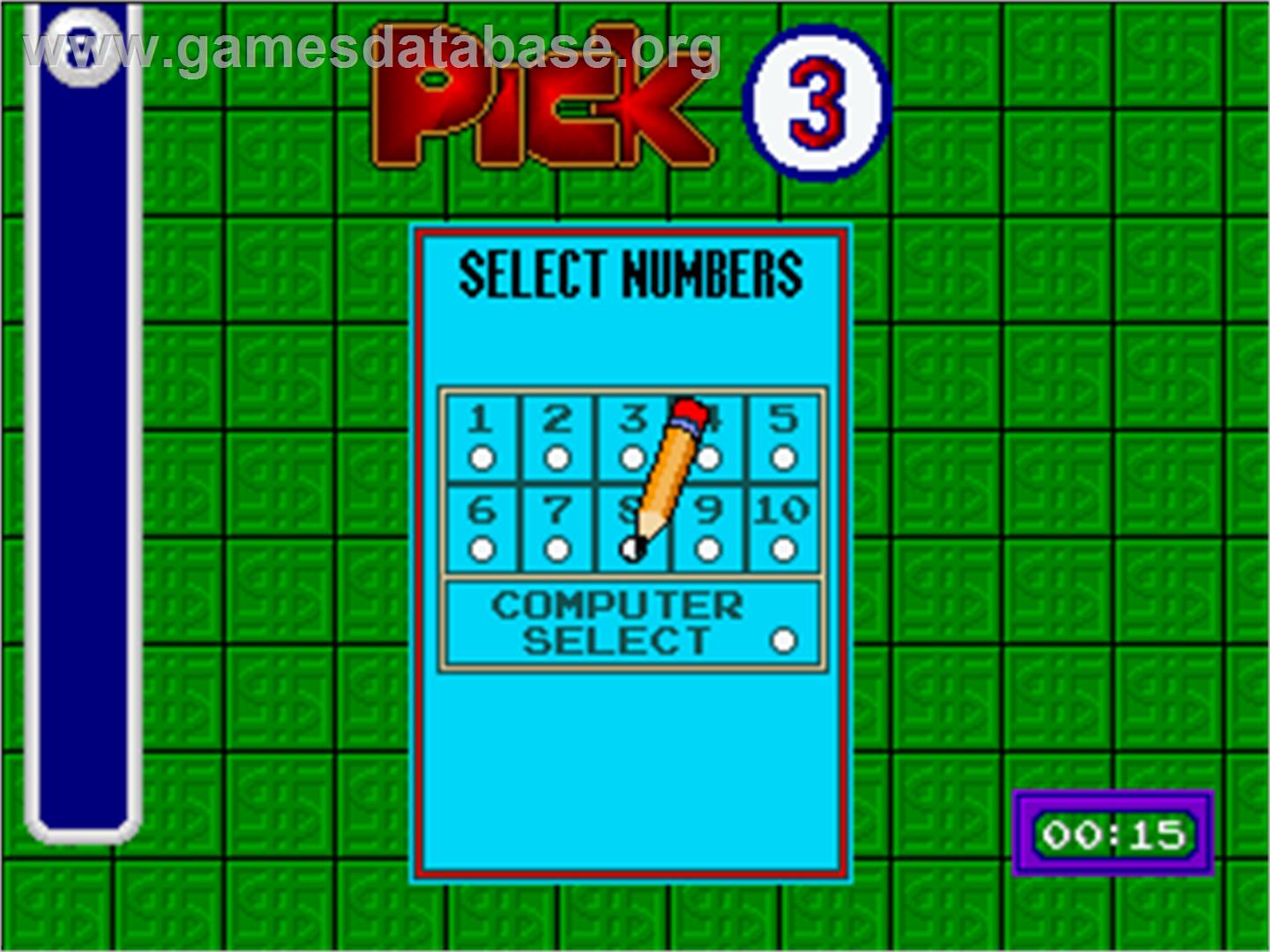 Lotto Fun 2 - Arcade - Artwork - Select Screen