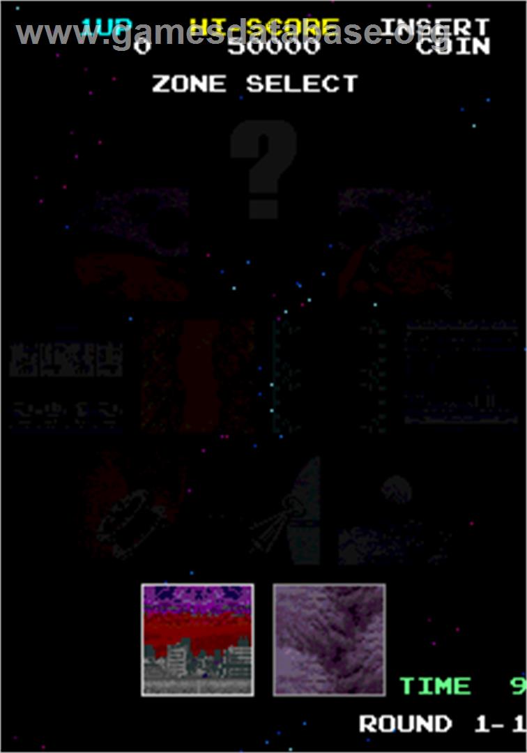 Majestic Twelve - The Space Invaders Part IV - Arcade - Artwork - Select Screen