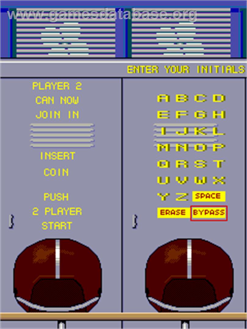 Quarterback - Arcade - Artwork - Select Screen