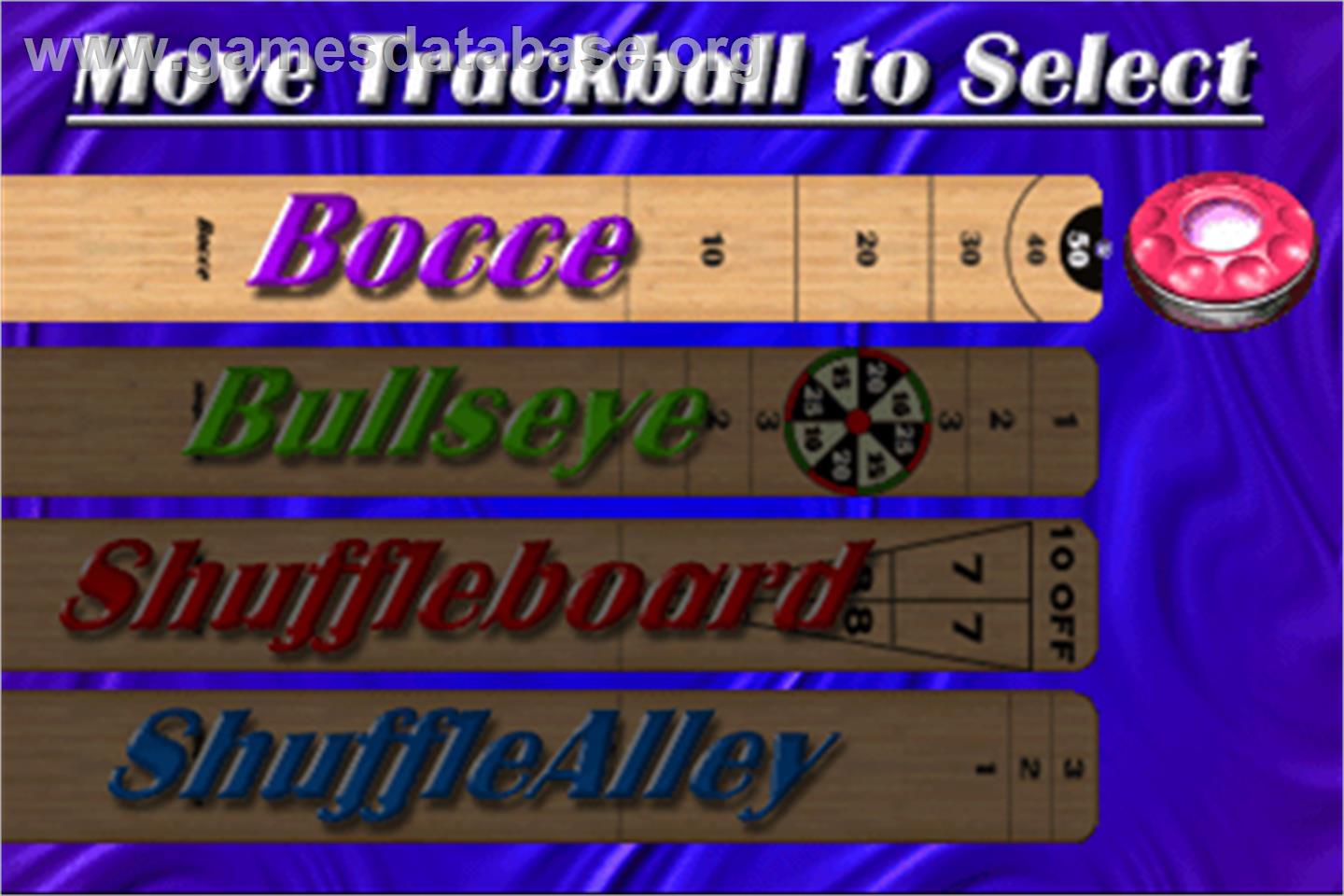 Shuffleshot - Arcade - Artwork - Select Screen