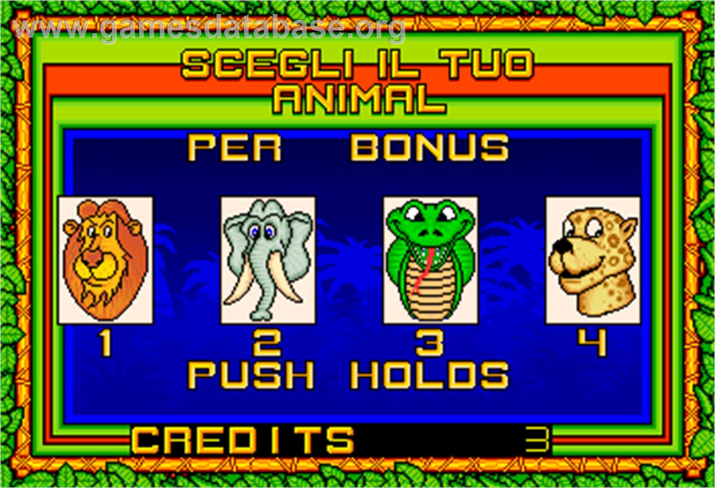 Super Gran Safari - Arcade - Artwork - Select Screen