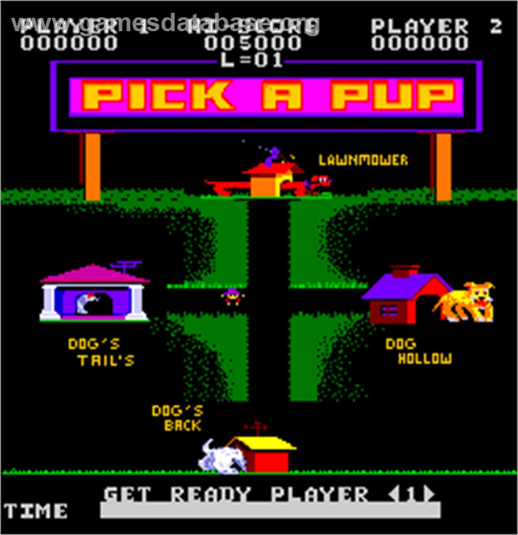 The Amazing Adventures of Mr. F. Lea - Arcade - Artwork - Select Screen