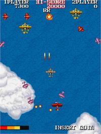In game image of 1943: The Battle of Midway Mark II on the Arcade.