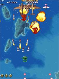 In game image of 19XX: The War Against Destiny on the Arcade.