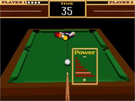 In game image of 9-Ball Shootout on the Arcade.