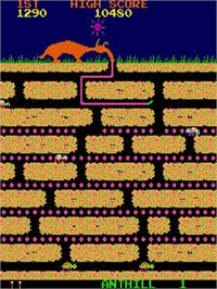 In game image of Anteater, The on the Arcade.