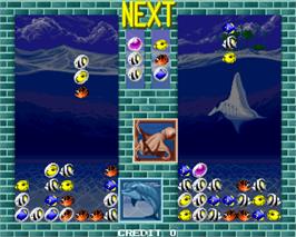 In game image of Aquarium on the Arcade.