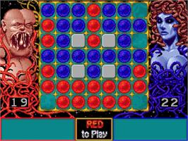 In game image of Ataxx on the Arcade.