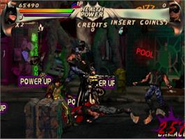 In game image of Batman Forever on the Arcade.
