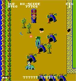 In game image of Boomer Rang'r / Genesis on the Arcade.