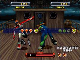 In game image of Bust a Move 2 on the Arcade.