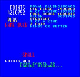 In game image of Cal Omega - Game 22.7 on the Arcade.