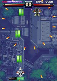 In game image of Change Air Blade on the Arcade.
