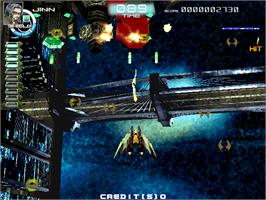 In game image of Chaos Field on the Arcade.
