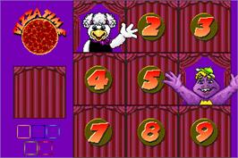 In game image of ChuckECheese's Match Game on the Arcade.