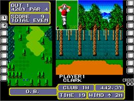 In game image of Country Club on the Arcade.