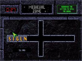 In game image of Crystal Maze Team Challenge, The on the Arcade.