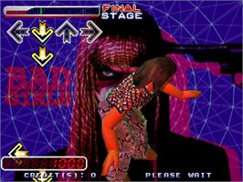 In game image of Dance Dance Revolution 2nd Mix with beatmaniaIIDX CLUB VERSiON on the Arcade.