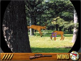 In game image of Deer Hunting USA V1 on the Arcade.