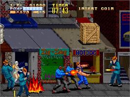 In game image of Destroyer From Jail, The on the Arcade.