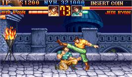 In game image of Dragon Master on the Arcade.