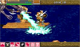 In game image of Dungeons & Dragons: Shadow over Mystara on the Arcade.