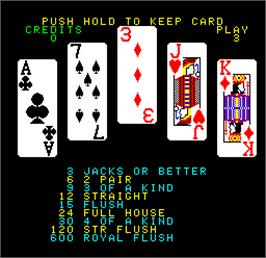 In game image of El Grande - 5 Card Draw on the Arcade.