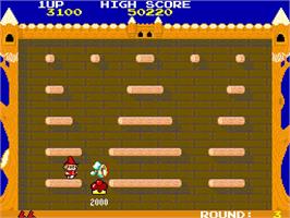 In game image of FairyLand Story, The on the Arcade.