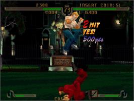 In game image of Final Fight Revenge / Final Revenge on the Arcade.