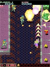 In game image of FixEight - Jigoku no Eiyuu Densetsu on the Arcade.