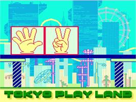 In game image of Ganbare Jajamaru Saisho wa Goo / Ganbare Jajamaru Hop Step & Jump on the Arcade.