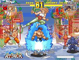 In game image of Gogetsuji Legends on the Arcade.