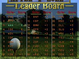 In game image of Golden Tee '99 Tournament on the Arcade.
