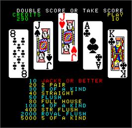 In game image of Jackpot Joker Poker on the Arcade.