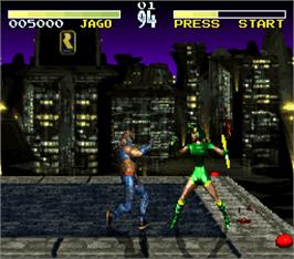 In game image of Killer Instinct on the Arcade.