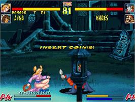 In game image of Killing Blade Plus / Ao Jian Kuang Dao Jiaqiang Ban, The on the Arcade.