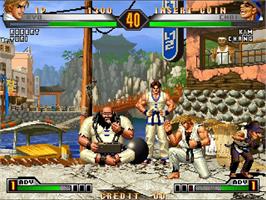 In game image of King of Fighters '98: Ultimate Match HERO, The on the Arcade.