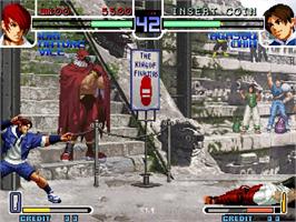 In game image of King of Fighters 2002 Magic Plus, The on the Arcade.