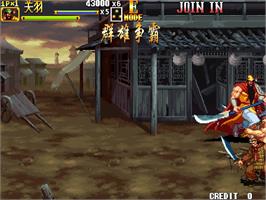 In game image of Knights of Valour 2 Plus - Nine Dragons / Sanguo Zhan Ji 2 Qunxiong Zhengba / Sanguo Zhan Ji 2 Feilong Zai Tian / Sangoku Senki Busyou Souha on the Arcade.