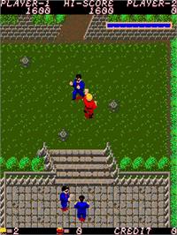 In game image of Kyros on the Arcade.