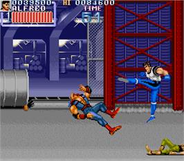 In game image of Legionnaire on the Arcade.