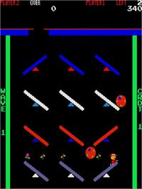 In game image of Levers on the Arcade.