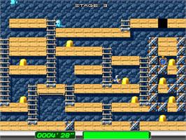 In game image of Lode Runner - The Dig Fight on the Arcade.